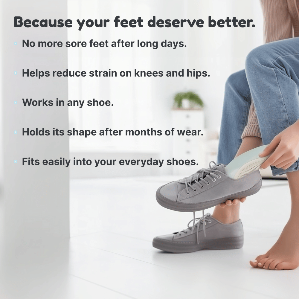 Everyday Support Insoles for Women