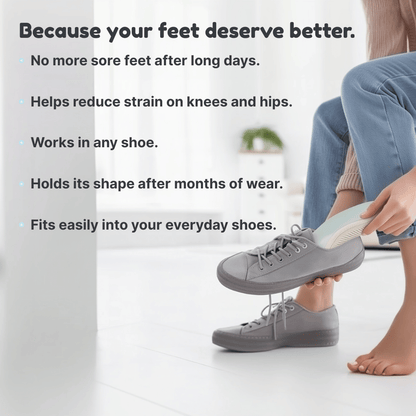 Everyday Support Insoles for Women