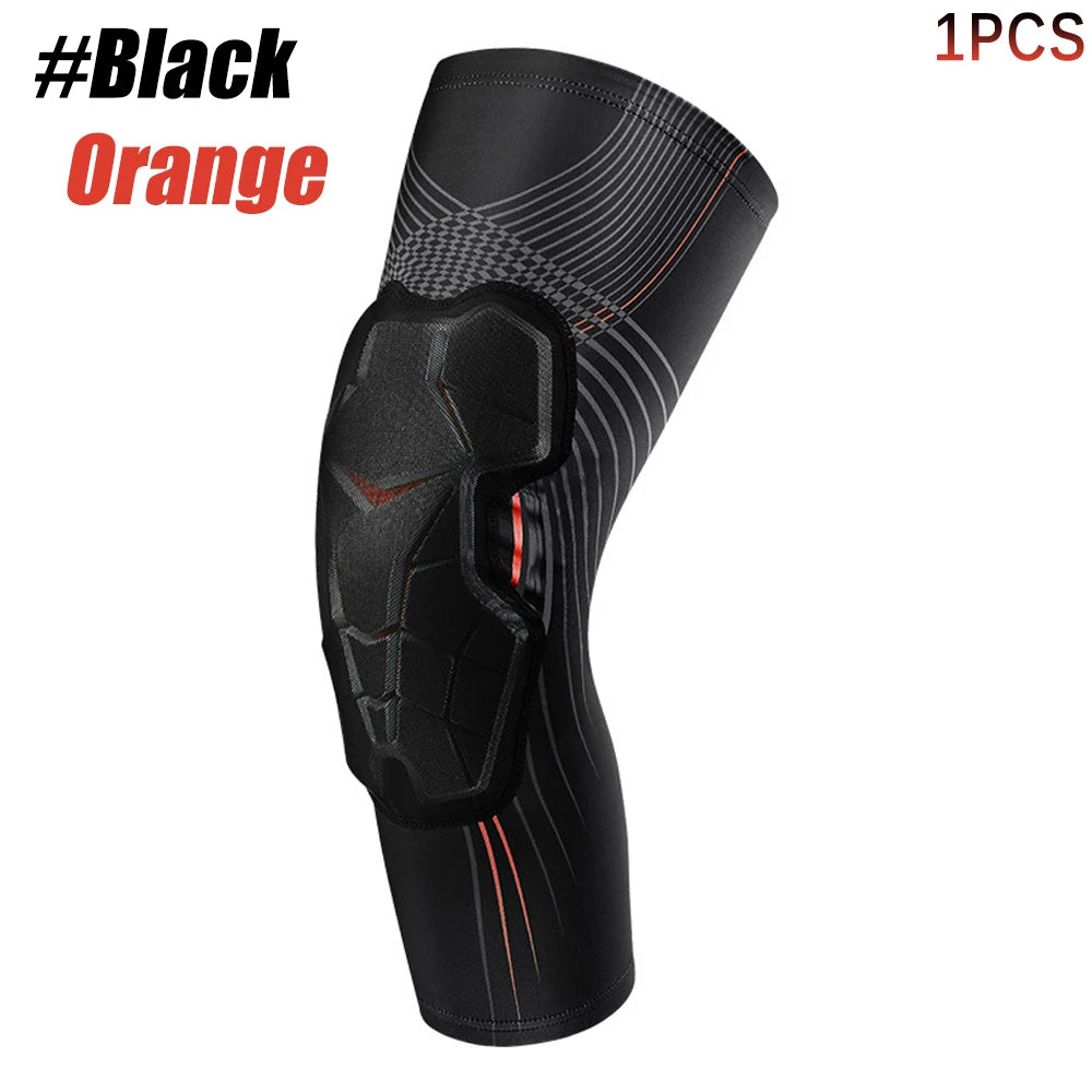 1Pcs/2Pcs Protectives Strike Knee Guards, Adult Bicycling Knee & Shin Pads, Non-Slip Protection, Off-Roading,Bmx,Mountain Biking