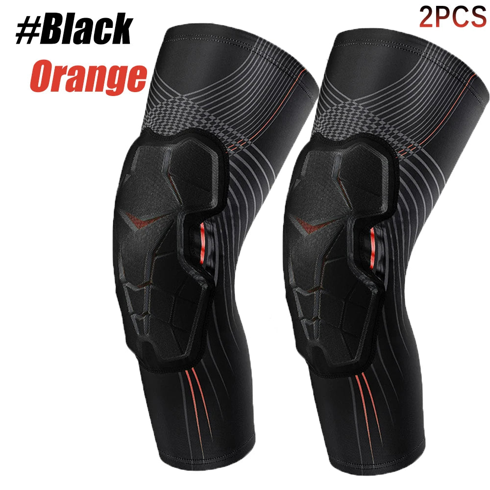 1Pcs/2Pcs Protectives Strike Knee Guards, Adult Bicycling Knee & Shin Pads, Non-Slip Protection, Off-Roading,Bmx,Mountain Biking