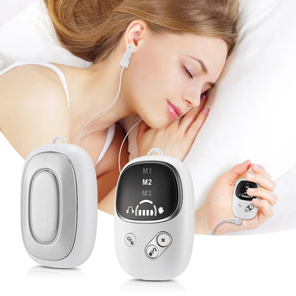 Ear Clip Insomnia Anxiety Depression Pulse CES Therapy Device Anxiety Electronic Acupuncture Apparatus Sleeping Aid Device