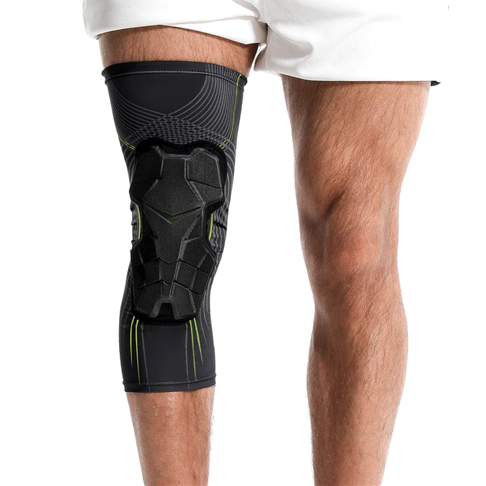 1Pcs/2Pcs Protectives Strike Knee Guards, Adult Bicycling Knee & Shin Pads, Non-Slip Protection, Off-Roading,Bmx,Mountain Biking